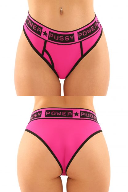 Pussy Power Buddy Pack 2 Pc Boyfriend Brief & Thong