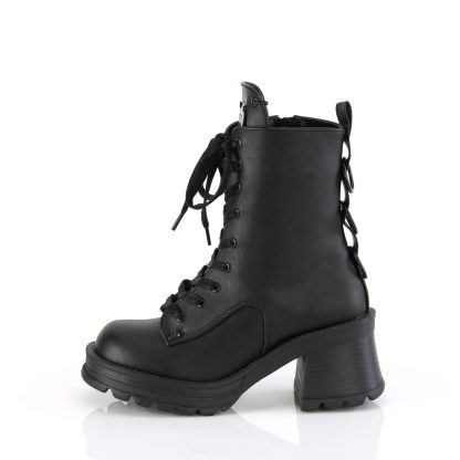 BRATTY-50 Platform Lace-Up Ankle Boot with Inside Zip