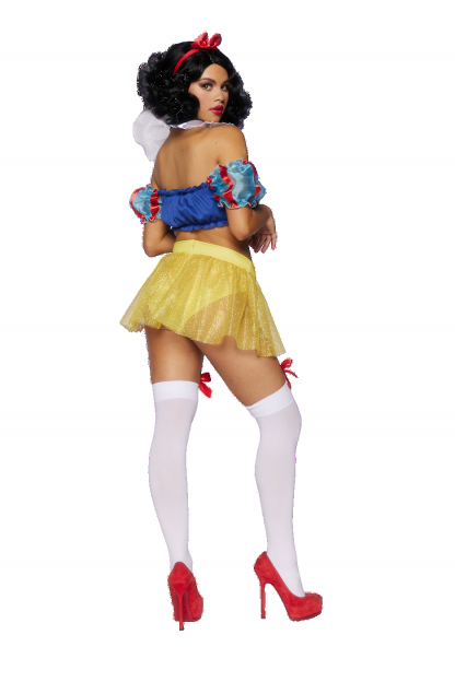 3 PC Bad Apple Snow White Costume