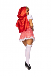 2 PC Fairytale Miss Red Costume