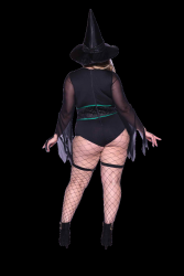 2 PC Broomstick Babe Costume