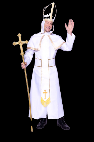 3 PC Pope Costume