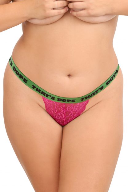 AFPTY4 Trippy Vibes Pack 3 Piece Lace Thong Panty Set