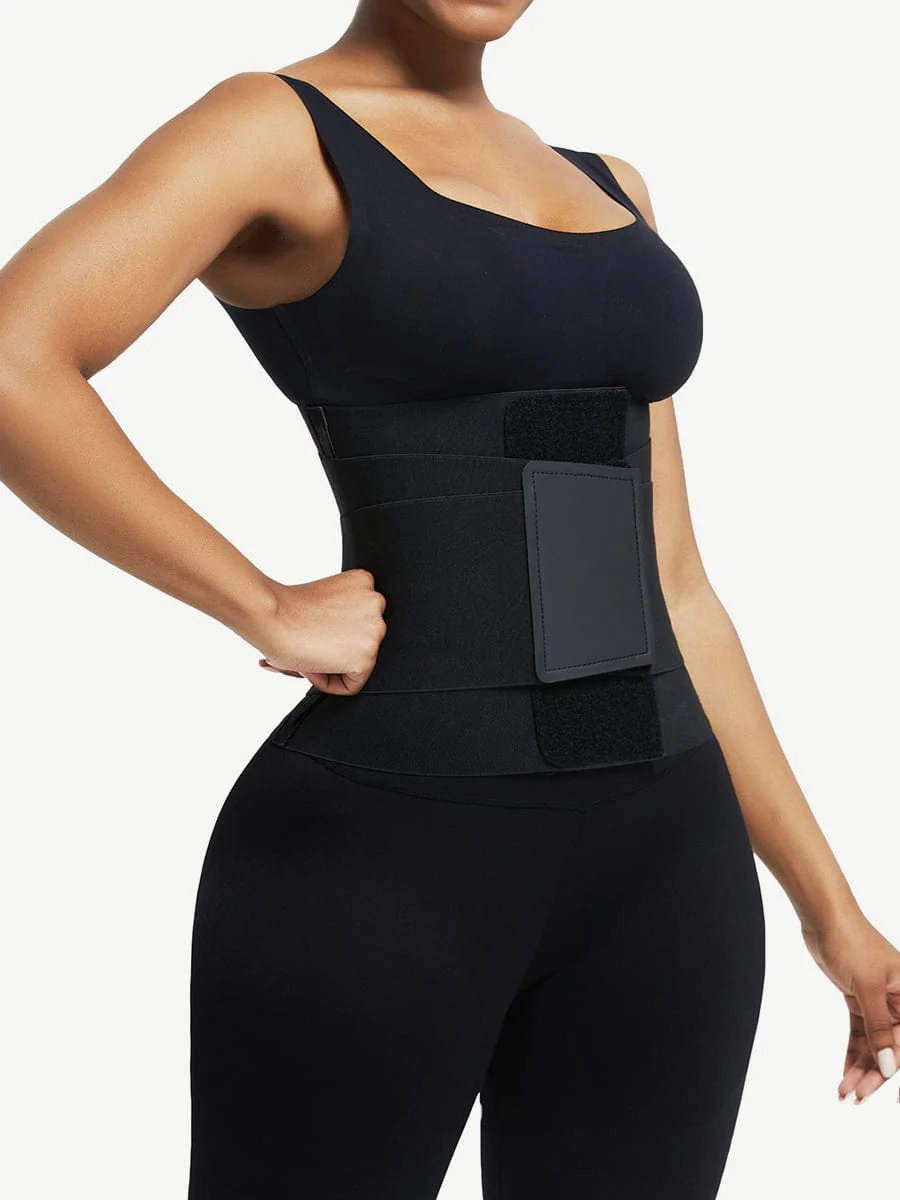Women Waist Trainer Belt Tummy Control Slimmer Belly Band Adjustable Waist Trimmer