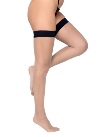 LI539 Colored Stay up Stockings