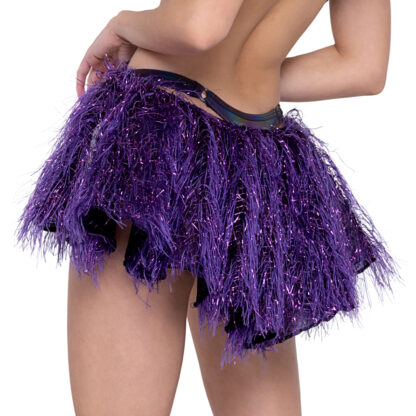 6241 Faux Fur Skirt with Attached Harness