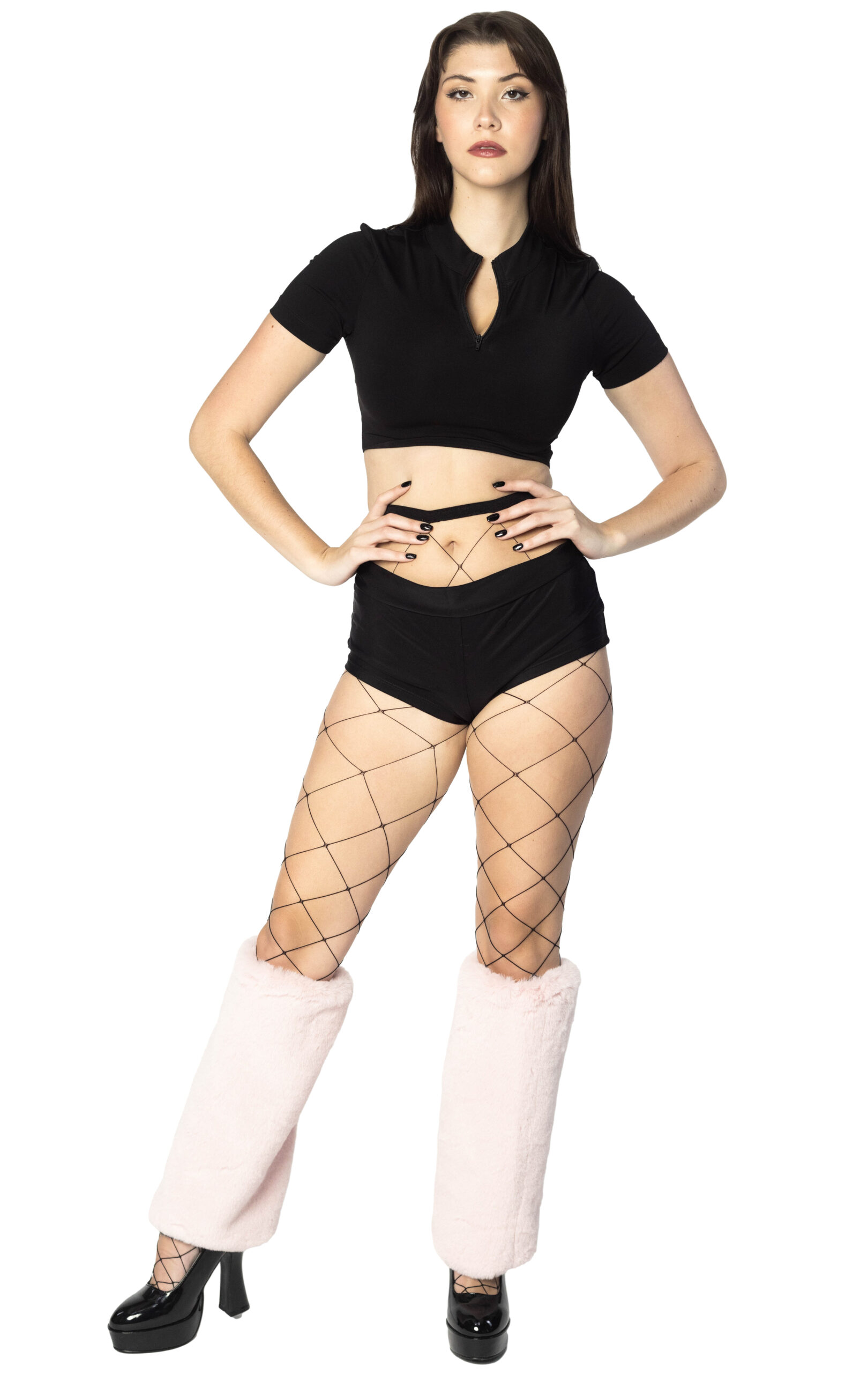 Demon Slayer Nezuko Cosplay Costume Thigh High - Envy Body Shop